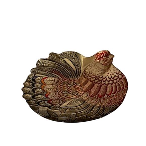 Westmoreland 16" Glass Shaped Turkey Platter - Picture 1 of 10